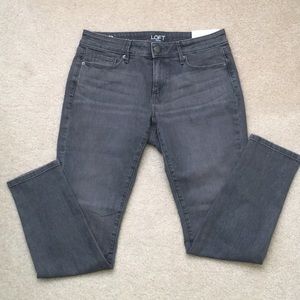 Charcoal jeans from Loft